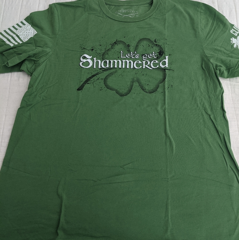 COPY - Grunt Style (men's) "Let's Get Shammered" t-shirt